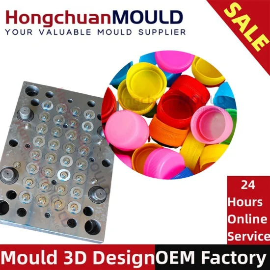 High Efficient Plastic Food Packaging Bottle Pet Preform PP Cap Injection Mould